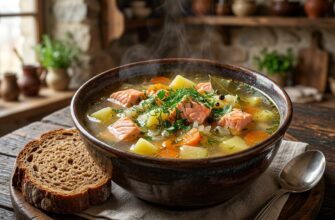 Уха из красной рыбы: рецепт
